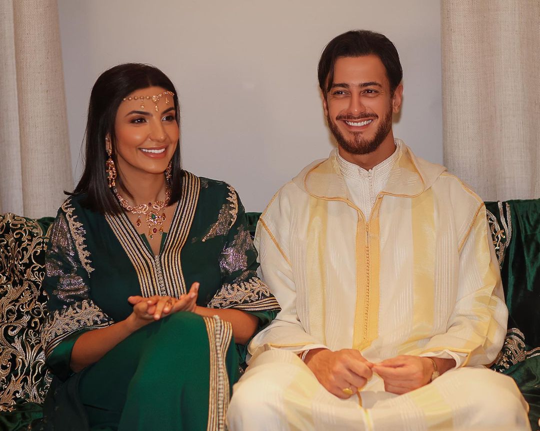 سعد لمجرد وعروسه
