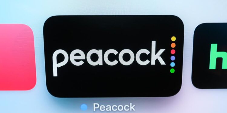 The Peacock app