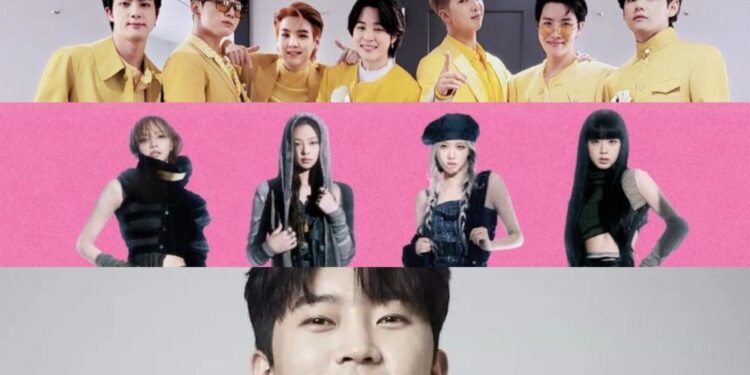 BTS، BLACKPINK، وايم يونغ وونغ يتصدرون تصنيفات شهر أكتوبر لقيمة العلامة التجارية للمغنين
