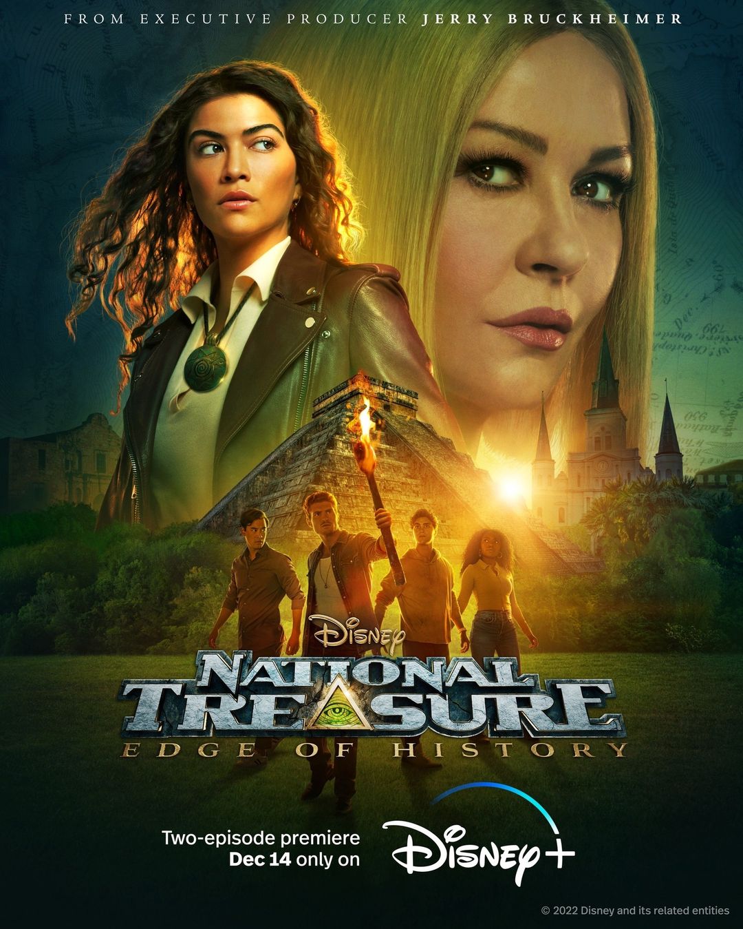 بداية عرض مسلسل "National Treasure: Edge of History"