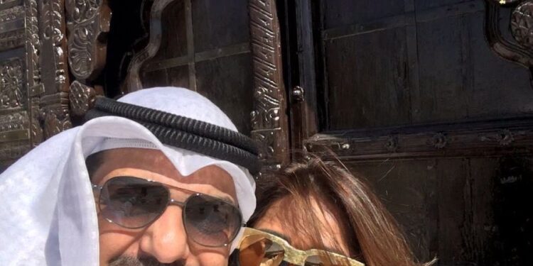 نوال الكويتية وزوجها مشعل العروج