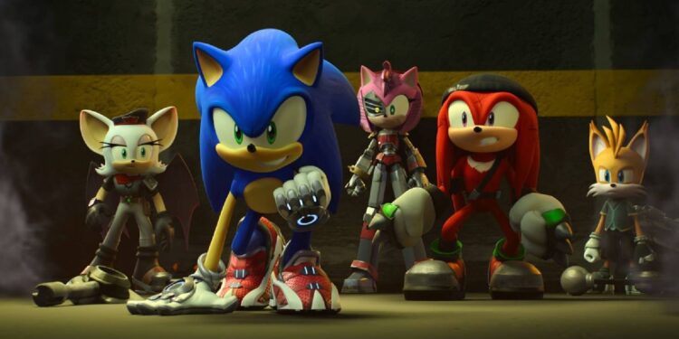 Image from Sonic Prime on Netflix