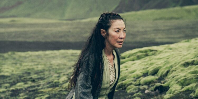 Michelle Yeoh as Scían in The Witcher: Blood Origin